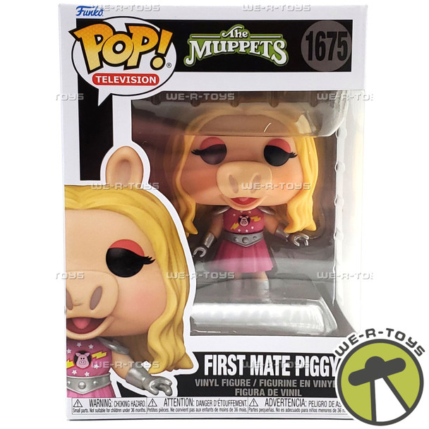 Funko Pop! TV #1675 The Muppets First Mate Piggy Vinyl Figure NEW