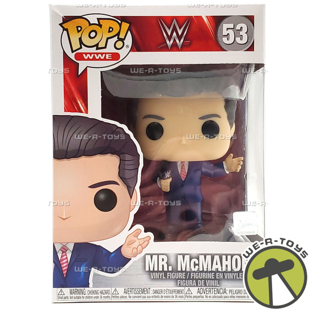 Funko POP WWE Mr. McMahon 53 Vinyl Figure NEW
