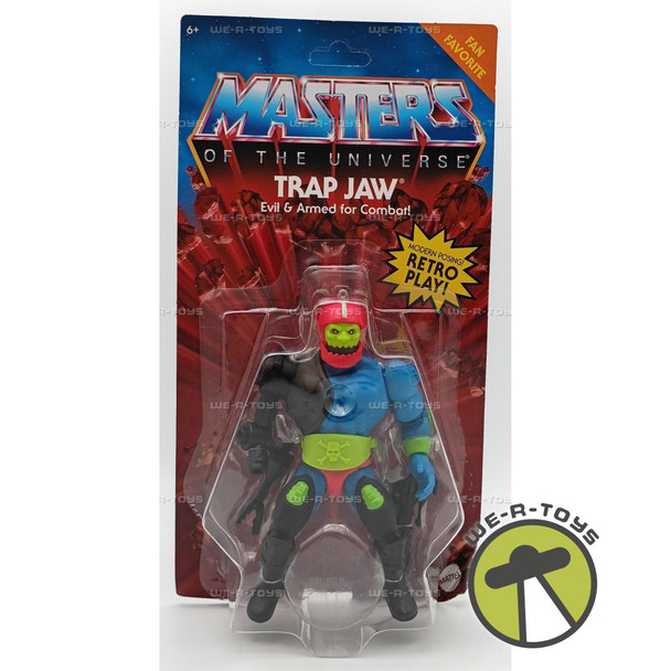 Trap Jaw Masters of the Universe Evil Warriors Action Figure HYD41 Mattel 2024