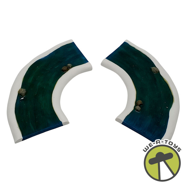 Department 56 Village Accessory Winter Creek Curved Road Set of Two NEW