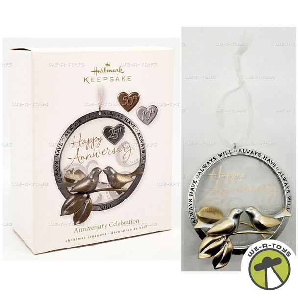 Hallmark Keepsake Ornament Anniversary Celebration 2010