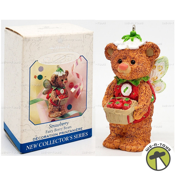 Hallmark Keepsake Ornament Strawberry Fairy Berry Bears 1999