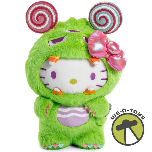 Sanrio Hello Kitty Medium Plush Sweet Kaiju Green 14 Inch Kidrobot