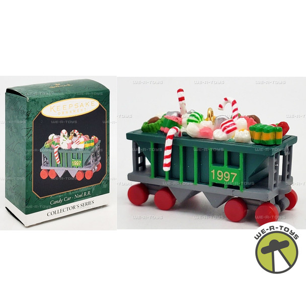 Hallmark Keepsake Miniature Ornament Candy Car Noel RR 9th in Series 1997