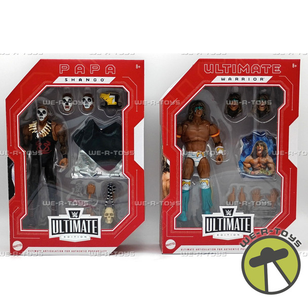 Ultimate Warrior & Papa Shango WWE Greatest Grudges '92 Action Figure Set 2024