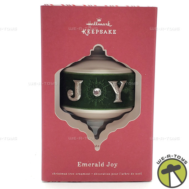 Hallmark Keepsakes 2015 Emerald Joy Christmas Ornament NEW
