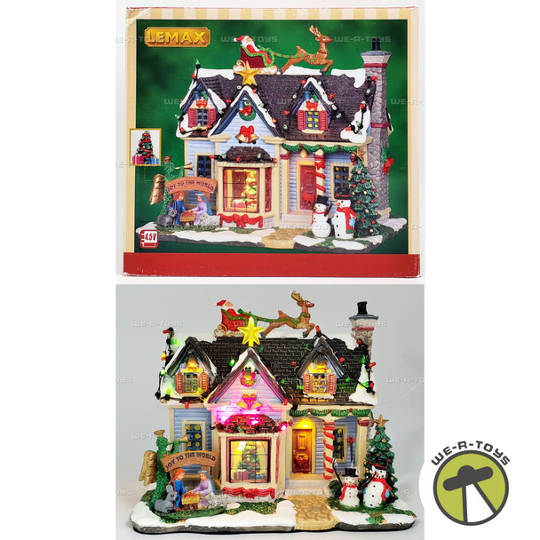 Lemax Christmas Village Best Decorated House with 4.5V Adaptor 25337