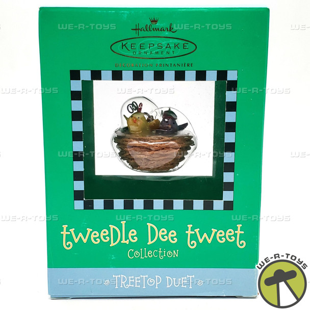 Hallmark Keepsakes 2003 Tweedle Dee Tweet Treetop Duet Christmas Ornament NEW