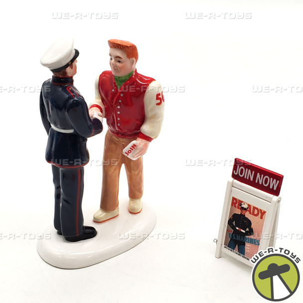 Department 56 Congratulations... Recruit! Snow Village 55153 NEW