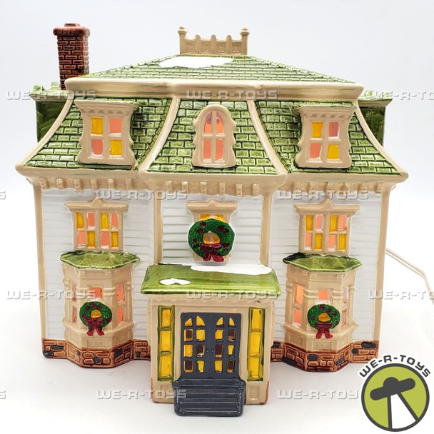 Department 56 Maple Ridge Inn With Light Original Snow Village #51217