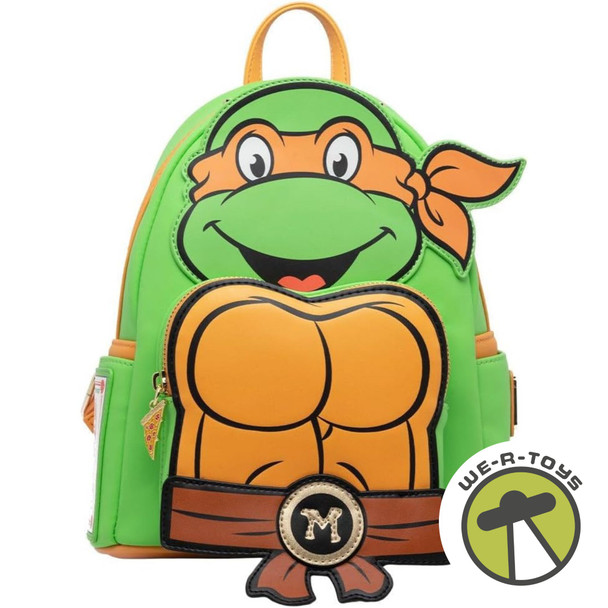 Teenage Mutant Ninja Turtles Michelangelo Cosplay Mini Backpack Loungefly