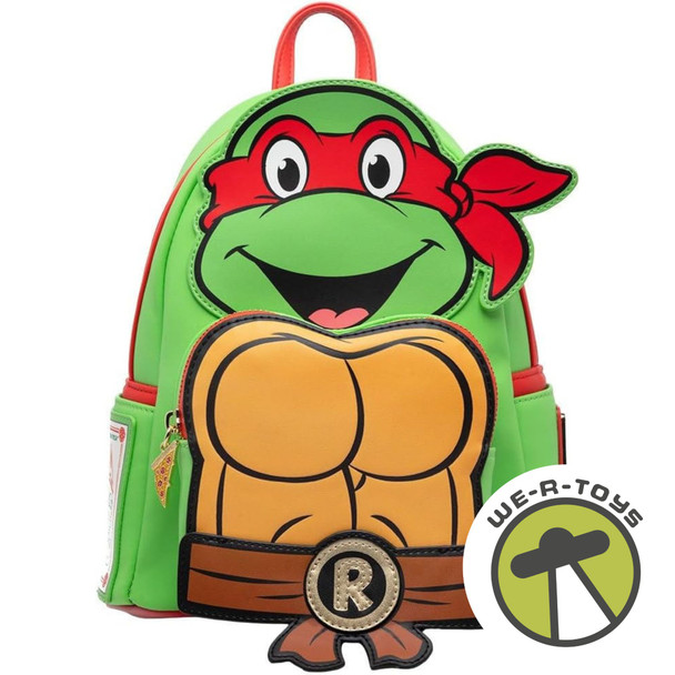 Teenage Mutant Ninja Turtles Raphael Cosplay Mini Backpack Loungefly
