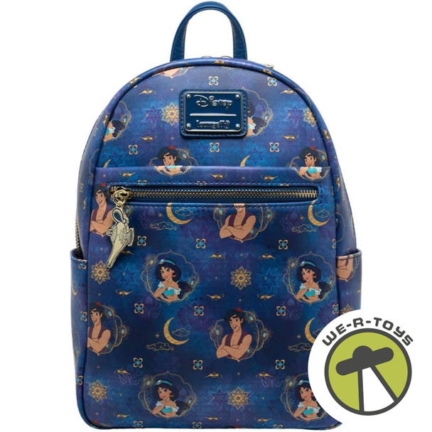 Disney Aladdin and Jasmine Mini Backpack Loungefly