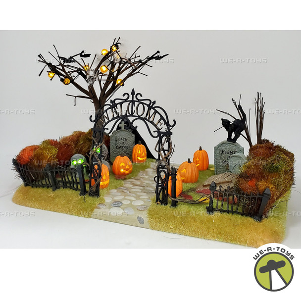 Department 56 Haunted Front Yard Snow Village Halloween 52924