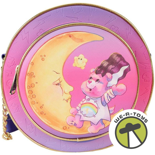 Care Bears x Universal Monsters Cheer Bear Bride Canteen Crossbody Bag Loungefly