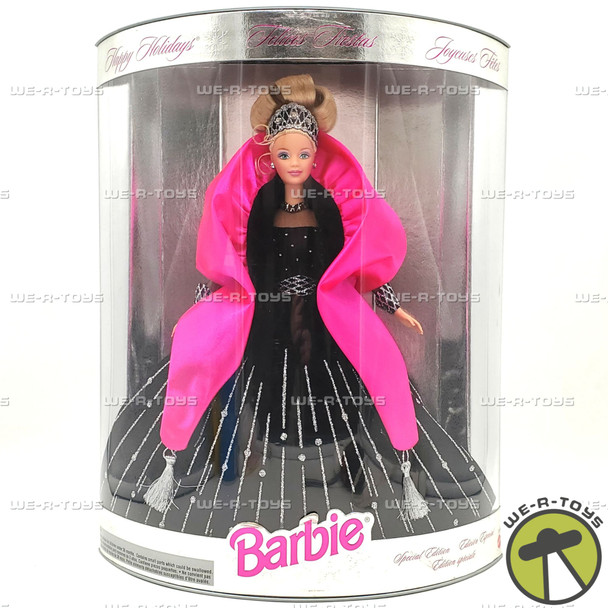 1998 Happy Holidays Special Edition Barbie Doll With Guide Mattel No. 20200