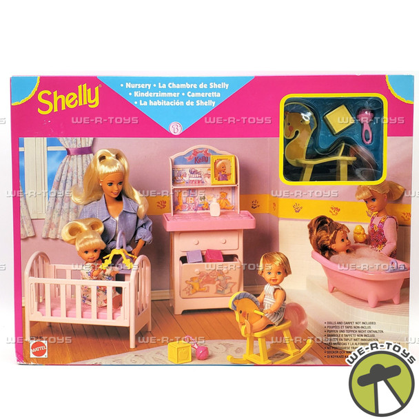 Barbie Kelly My Very Own Nursery Playset Shelly Variant 1997 Mattel 67716 NEW