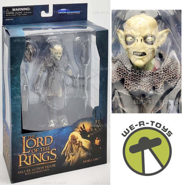 The Lord of The Rings Moria Orc Deluxe Action Figure with Sauron Parts 83937
