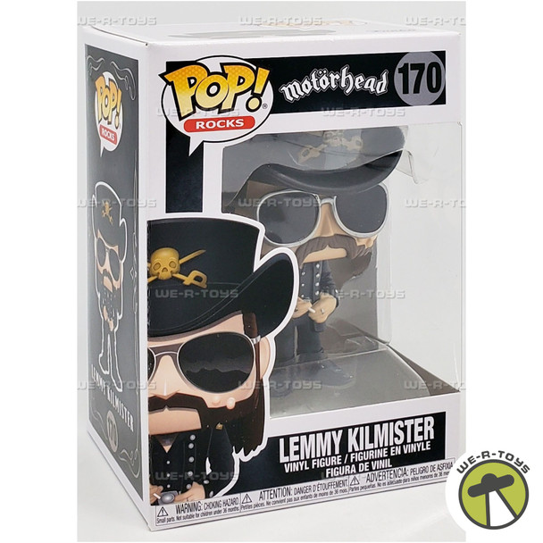 Funko POP Rocks Motörhead Lemmy Kilmister 170 Vinyl Figure