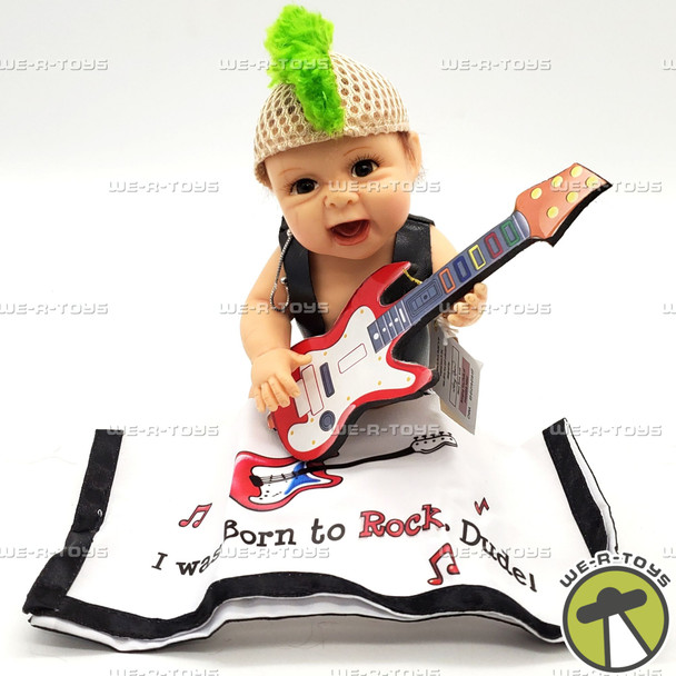 Ashton Drake Galleries Hats Off Series I Was Born To Rock, Dude! Boy Doll NEW