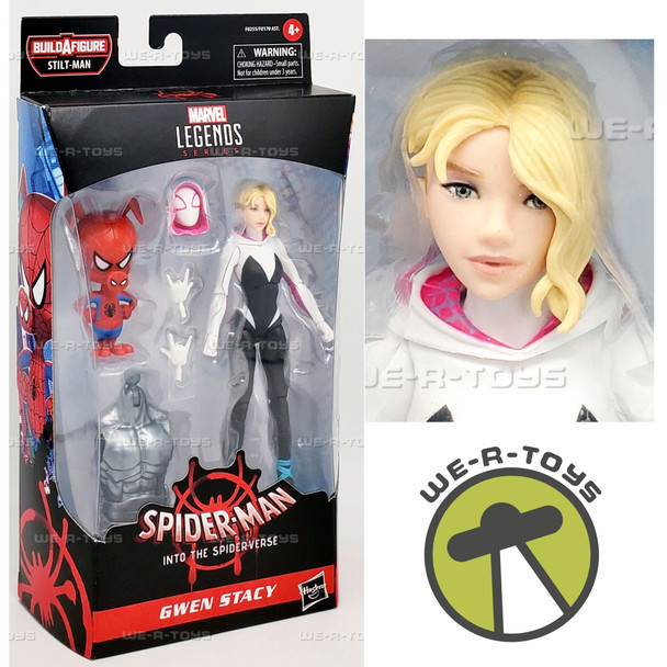 Marvel Legends Series Spider-Man Into The Spider-Verse Gwen Stacy Action Figure