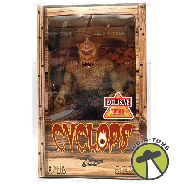 Cyclops Action Figure The 7th Voyage of Sinbad Sculpted by Ryu Ohyama X-Plus