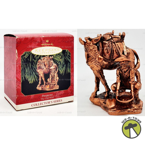 Hallmark Keepsake Ornament Prospector The Old West 2nd in Series 1999