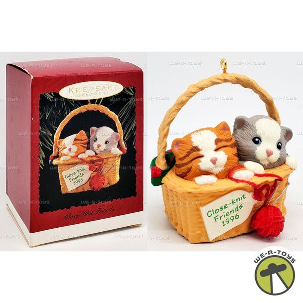 Hallmark Keepsake Ornament Close-Knit Friends1996