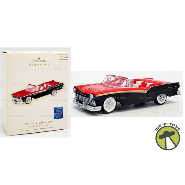 Hallmark Keepsake Ornament 1957 Ford Fairlane 500 17th in Series 2007