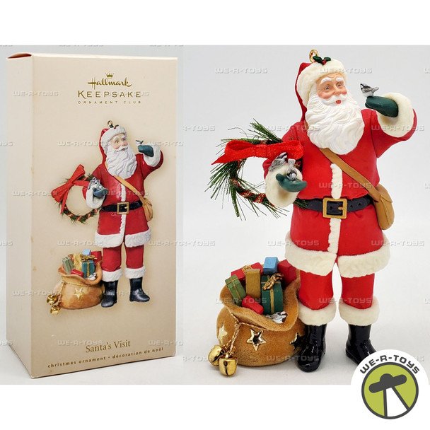 Hallmark Keepsake Ornament Club Exclusive Santa's Visit 2007
