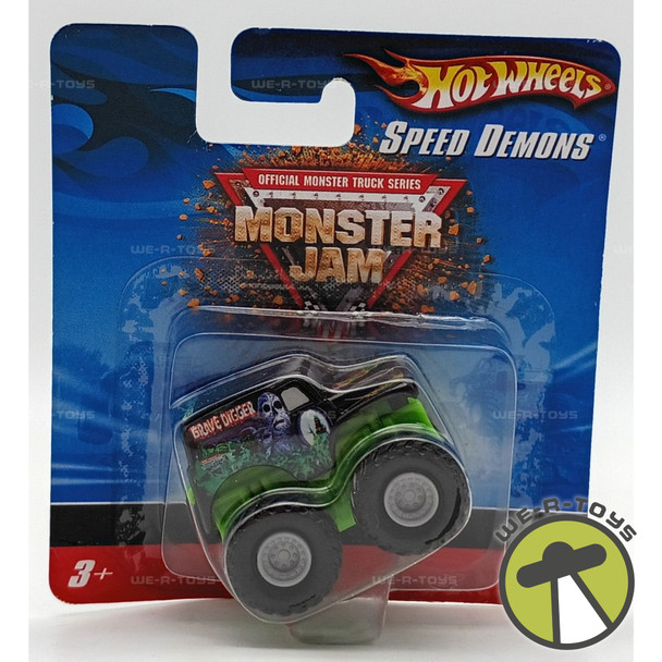 Hot Wheels Monster Jam Speed Demons Grave Digger Monster Truck G9599 Mattel 2006