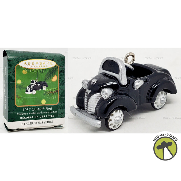 Hallmark Keepsake Ornament 1937 Garton Ford Miniature Kiddie Car Luxury Edition