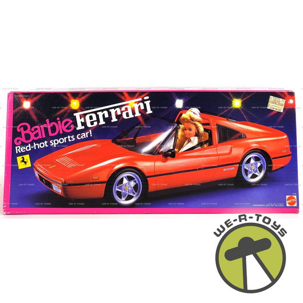 Barbie Ferrari Red-Hot Sports Car 1987 Mattel #3136