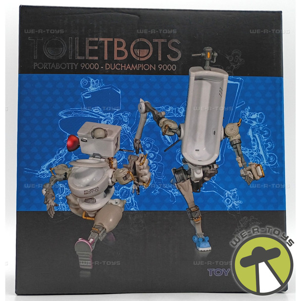 Toiletbots Portabotty 9000 & Duchampion 9000 Robot Action Figures Toy Notch 2022