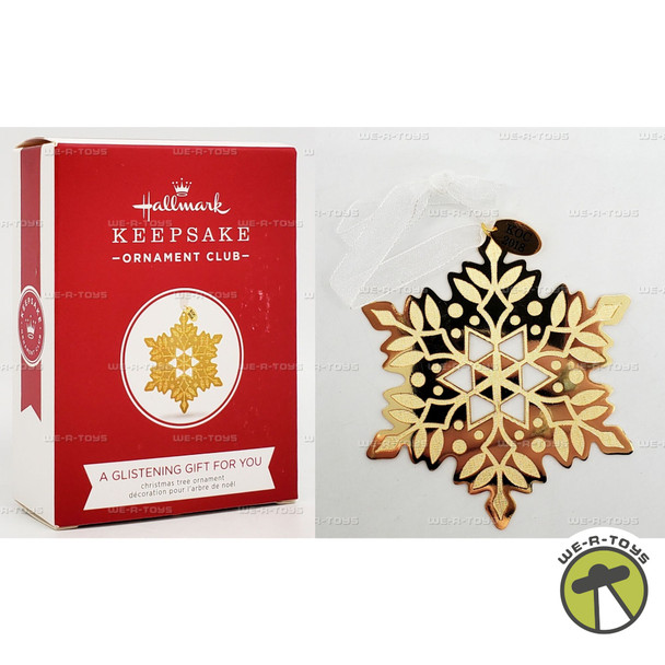 Hallmark Keepsake Ornament Club Exclusive A Glistening Gift for You 2018