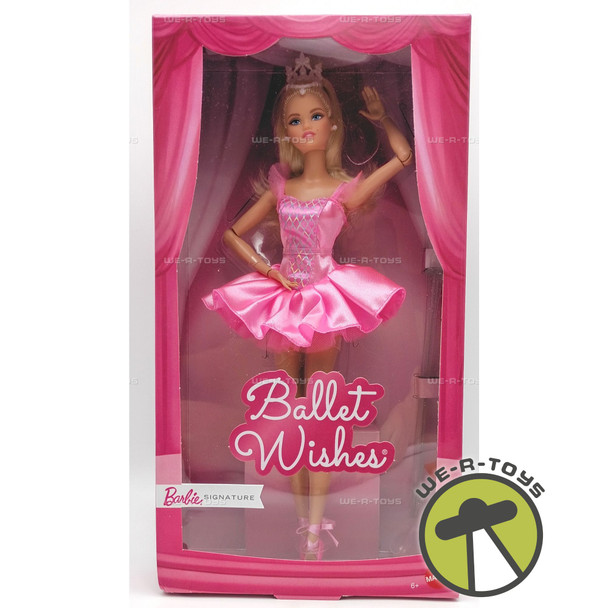 Ballet Wishes Barbie Signature Blonde Doll In Pink Ballet Fashion Mattel 2025