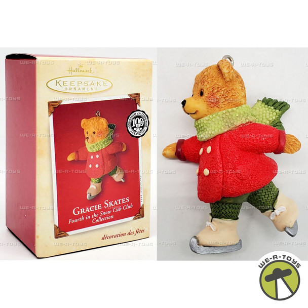 Hallmark Keepsake Ornament Gracie Skates 4th in Series 2002