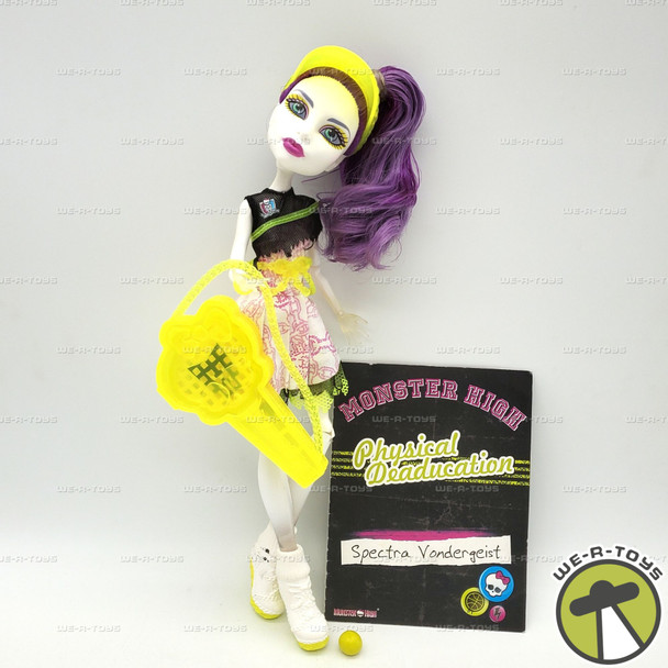 Monster High Ghoul Sports Spectra Vondergeist BJR13 Mattel 2014 Loose
