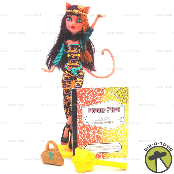 Monster High Freaky Fusion Cleolei Doll 2014 Mattel BJR39 Complete