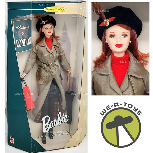Autumn in London Barbie Doll City Seasons 1999 Autumn Collection Mattel 22257