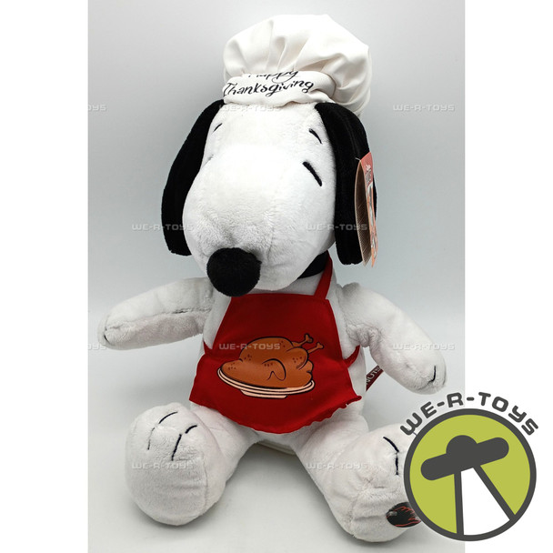 Peanuts Happy Thanksgiving Snoopy Plush DanDee KH710020-A Sound/Lights 2017