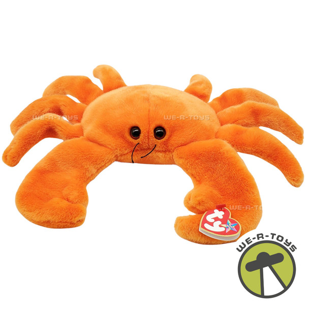 Ty Buddy Digger the Crab Orange Plush