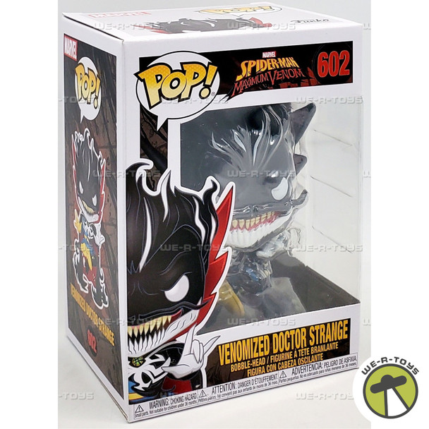 Funko POP Marvel Spider-Man Maximum Venom Venomized Doctor Strange 602 Figure