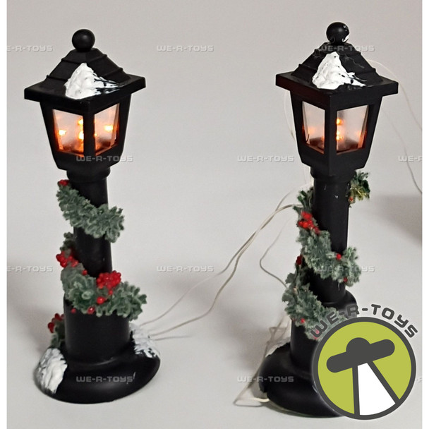 Department 56 Lamp Posts Set of 2 Snow Village Accessories Item #5993-5