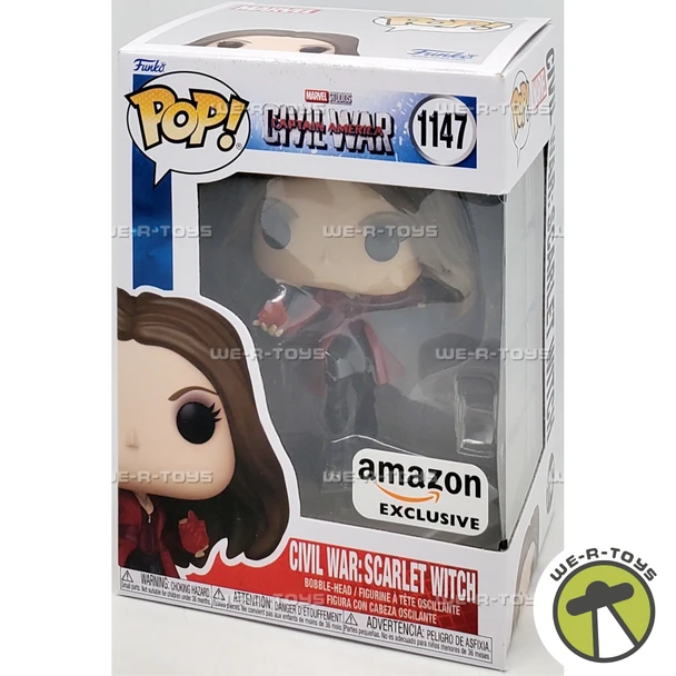 Funko POP Marvel Captain America Civil War Scarlet Witch 1147 Vinyl Figure