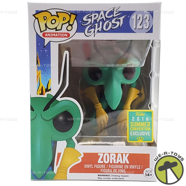 Funko POP Animation Space Ghost Zorak 123 Vinyl Figure NEW