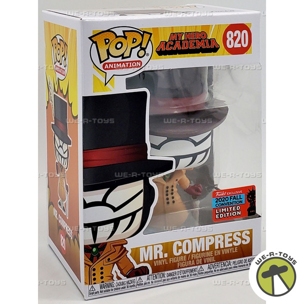 Funko POP! My Hero Academia Mr. Compress 820 Vinyl Figure