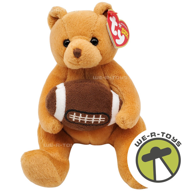 Ty Beanie Babies Blitz the Football Bear Plush