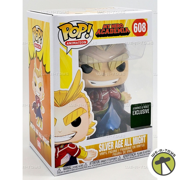 Funko POP Animation My Hero Academia Silver Age All Might 608 Vinyl Figure