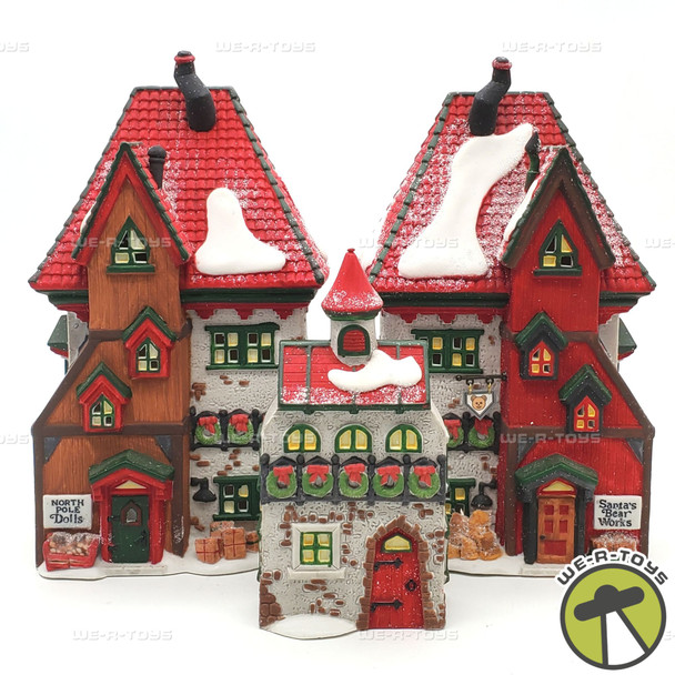 Department 56 North Pole Series North Pole Dolls and Santa's Bear Works #56359